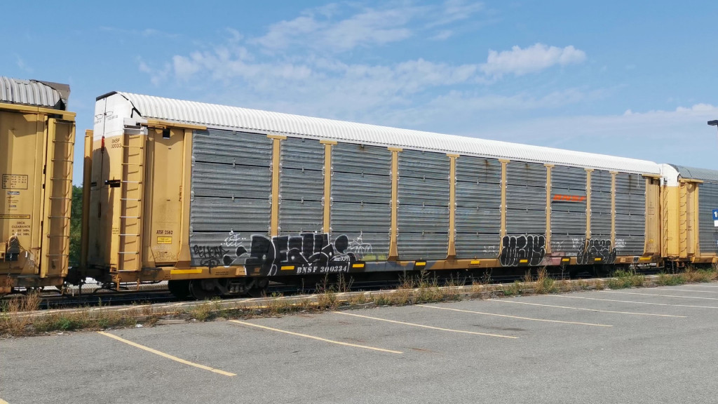 ATSF 2562 (Body) BNSF 300334 (Flat)